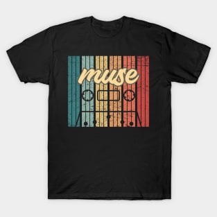 muse cassette retro vintage T-Shirt